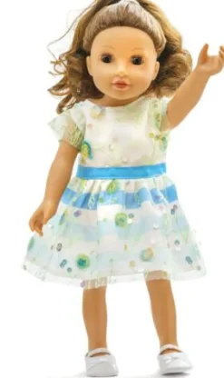 Kleid "Blumenmeer" GR. 28-35cm