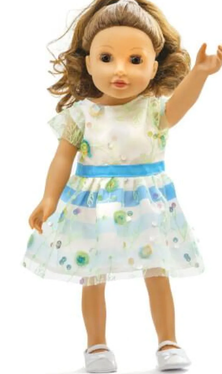 Kleid "Blumenmeer" GR. 28-35cm