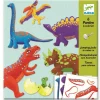 Kleine Geschenke: Dinos-Hampelmänner