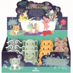 Kleine Kuschelhelden - Leuchtende Badetiere