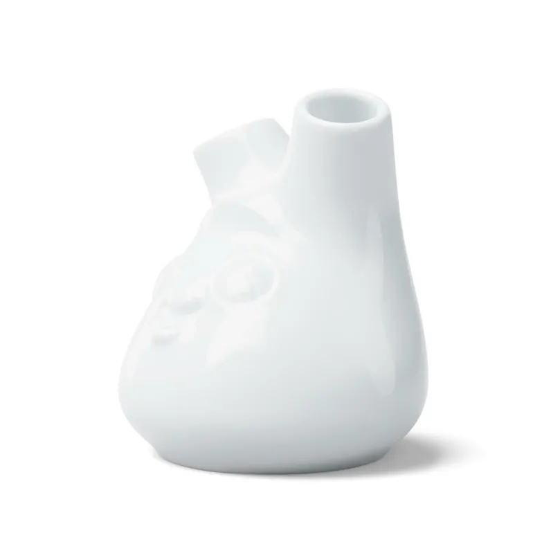 Kleine Vase Kess weiß 10cm
