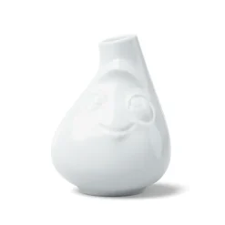 Kleine Vase Putzig weiß 10cm