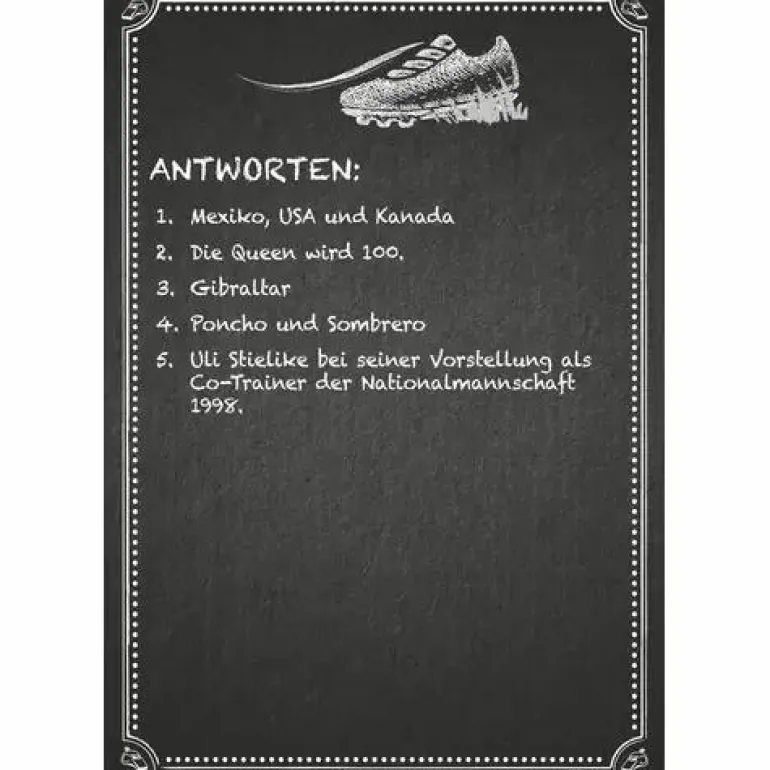 Kneipenquiz Fußball