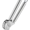 Knoblauchpresse mit Abstreifer Edelstahl