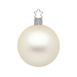 Kugel, champagner matt, 12cm