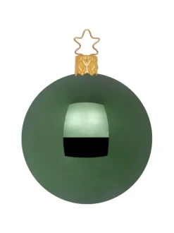 Kugel, jadegrün glanz, 12cm