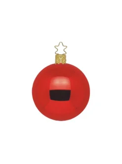 Kugel, rot glanz, 8cm