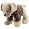 Kuscheltier L Hund Lucky, Graubeige