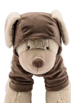 Kuscheltier L Hund Lucky, Graubeige