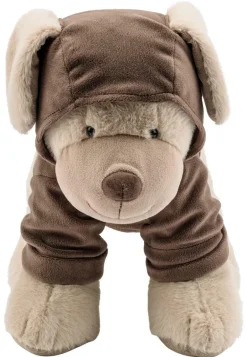 Kuscheltier L Hund Lucky, Graubeige