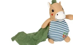 Kuscheltier mit Schnuffeltuch Pferd - Little Wonde