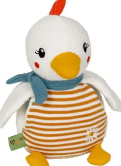 Kuscheltier mit Schnuffeltuch Huhn - Little Wonder