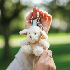 Labrador Plush Keyring Hund