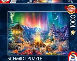 Lagerfeuerromantik unterm Sternenhimmel - Puzzle 1