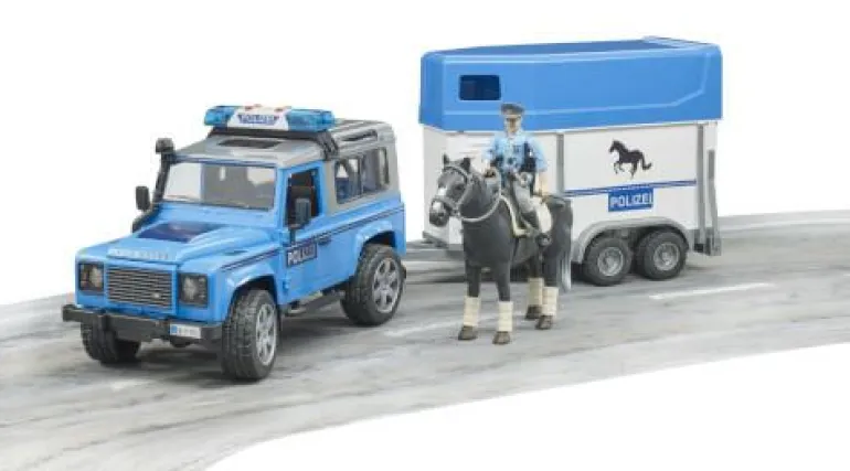 Land Rover Defender Polizeifahrzeug