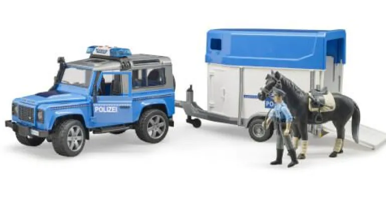 Land Rover Defender Polizeifahrzeug