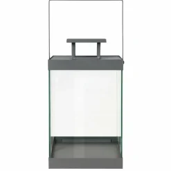 Laterne -FINCA- Steel Gray mittel