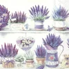 LAVENDER POTS Lunch-Servietten L 912200