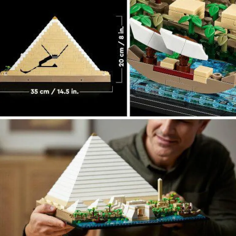 LEGO® Architecture Cheops-Pyramide 21058