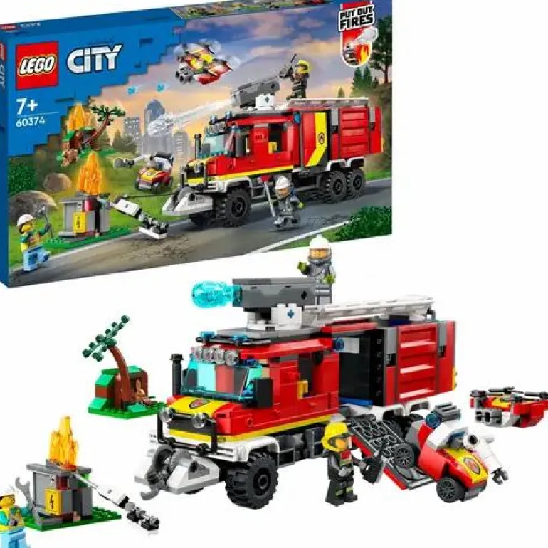 LEGO® City Einsatzleitwagen der Feuerwehr 60374
