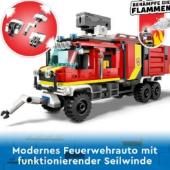 LEGO® City Einsatzleitwagen der Feuerwehr 60374
