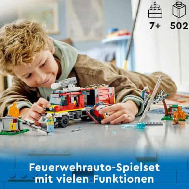 LEGO® City Einsatzleitwagen der Feuerwehr 60374