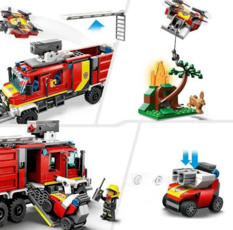 LEGO® City Einsatzleitwagen der Feuerwehr 60374