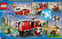 LEGO® City Einsatzleitwagen der Feuerwehr 60374