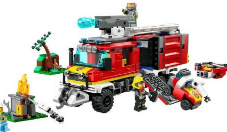 LEGO® City Einsatzleitwagen der Feuerwehr 60374