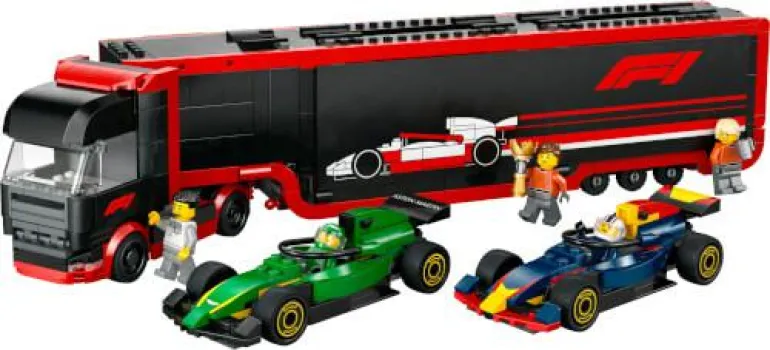 LEGO® City F1® Transporter mit RB20 & AMR24 F1® Re