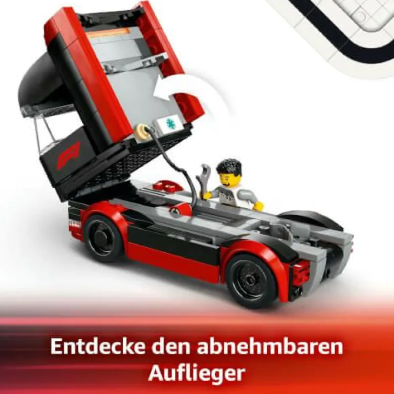 LEGO® City F1® Transporter mit RB20 & AMR24 F1® Re