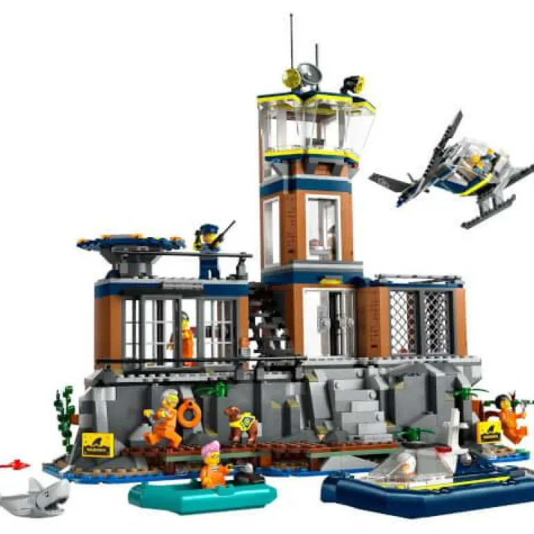 LEGO® City Polizeistation auf der Gefängnisinsel 6