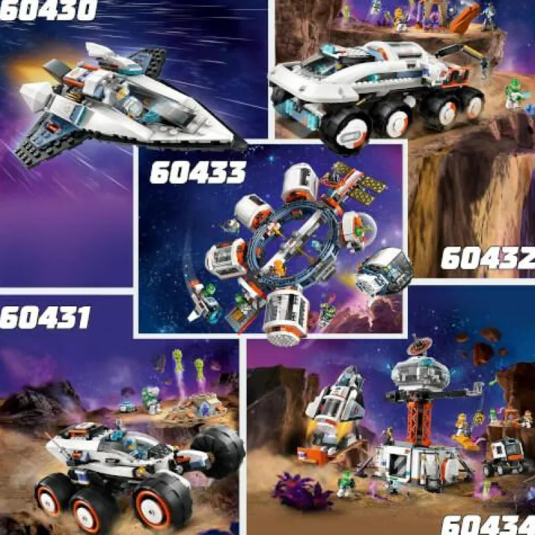 LEGO® City Raumbasis mit Startrampe 60434