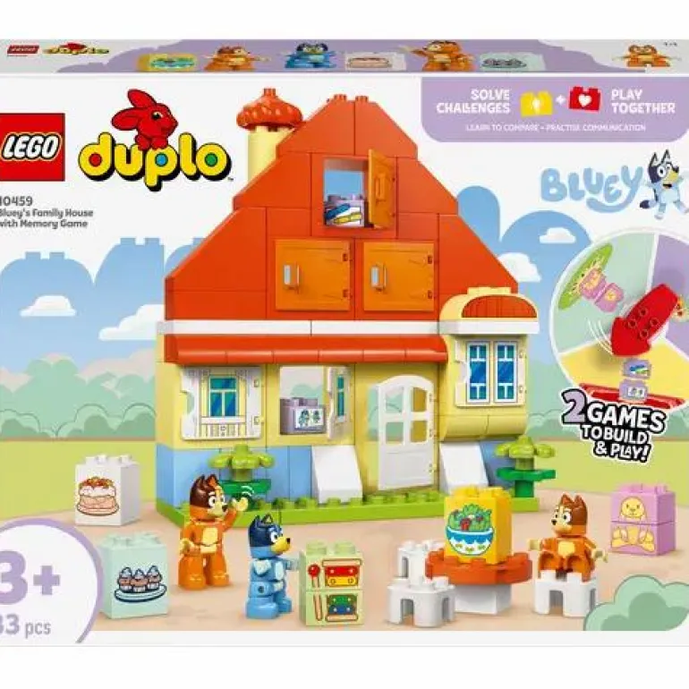 LEGO® DUPLO® Blueys Familienhaus Mit Memory-Spiel