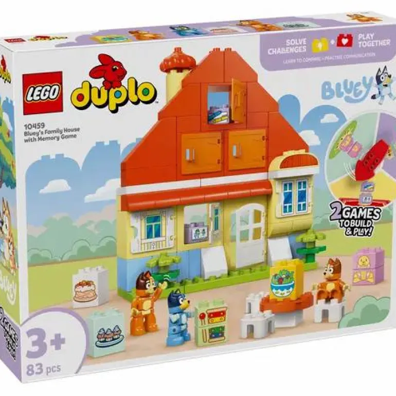 LEGO® DUPLO® Blueys Familienhaus Mit Memory-Spiel