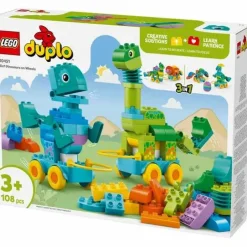 LEGO® DUPLO® Dinos Auf Rädern 3-In-1-Set