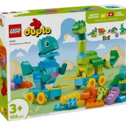 LEGO® DUPLO® Dinos Auf Rädern 3-In-1-Set