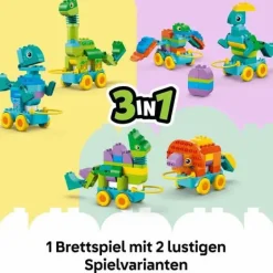 LEGO® DUPLO® Dinos Auf Rädern 3-In-1-Set