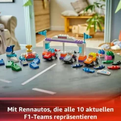 LEGO® DUPLO® F1® Team Rennautos mit Rennfahrern 10