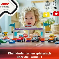 LEGO® DUPLO® F1® Team Rennautos mit Rennfahrern 10