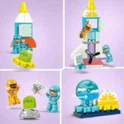 LEGO® DUPLO® 3-in-1-Spaceshuttle für viele Abenteu