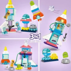 LEGO® DUPLO® 3-in-1-Spaceshuttle für viele Abenteu