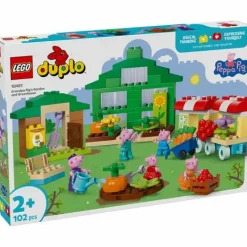LEGO® DUPLO® Peppa Pig Opas Garten und Gewächshaus