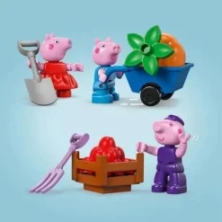 LEGO® DUPLO® Peppa Pig Opas Garten und Gewächshaus