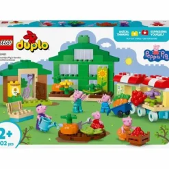 LEGO® DUPLO® Peppa Pig Opas Garten und Gewächshaus