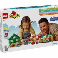 LEGO® DUPLO® Peppa Pig Opas Garten und Gewächshaus
