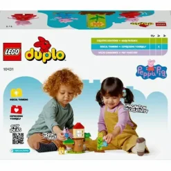 LEGO® DUPLO® Peppa Pig Peppas Garten mit Baumhaus