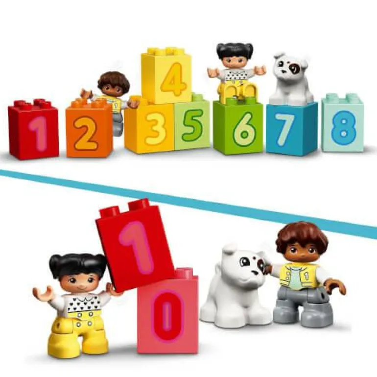 LEGO® DUPLO® Zahlenzug - Zählen lernen 10954