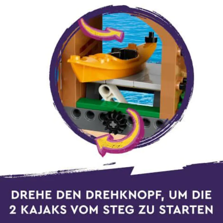LEGO® Friends Abenteuercamp mit Kayak 42626