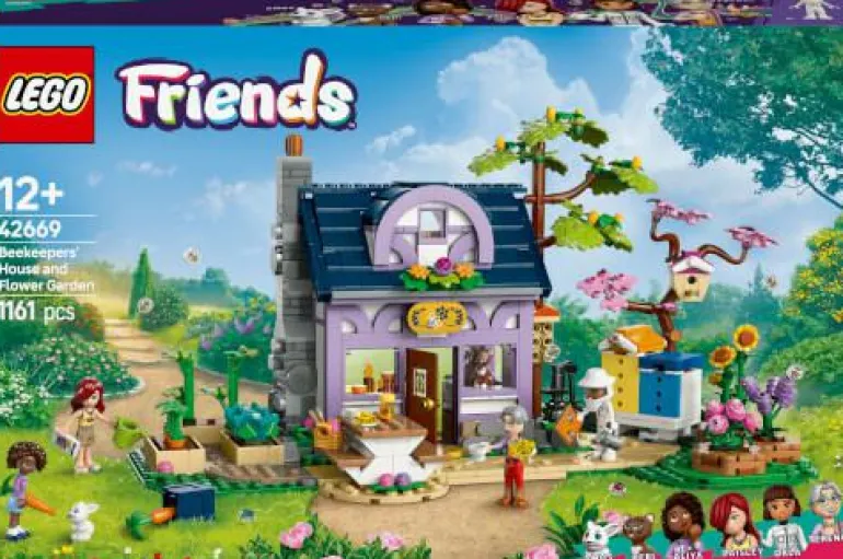 LEGO® Friends Haus und Blumengarten der Imker 4266